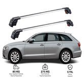 AUDI A6 AVANT 2011-2018 TRX2 Thunder Carrier Barres transversales pour galerie de toit 2 barres